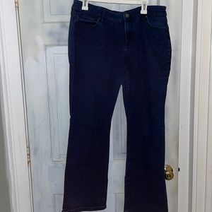 Loft curvy sexy boot cut jeans